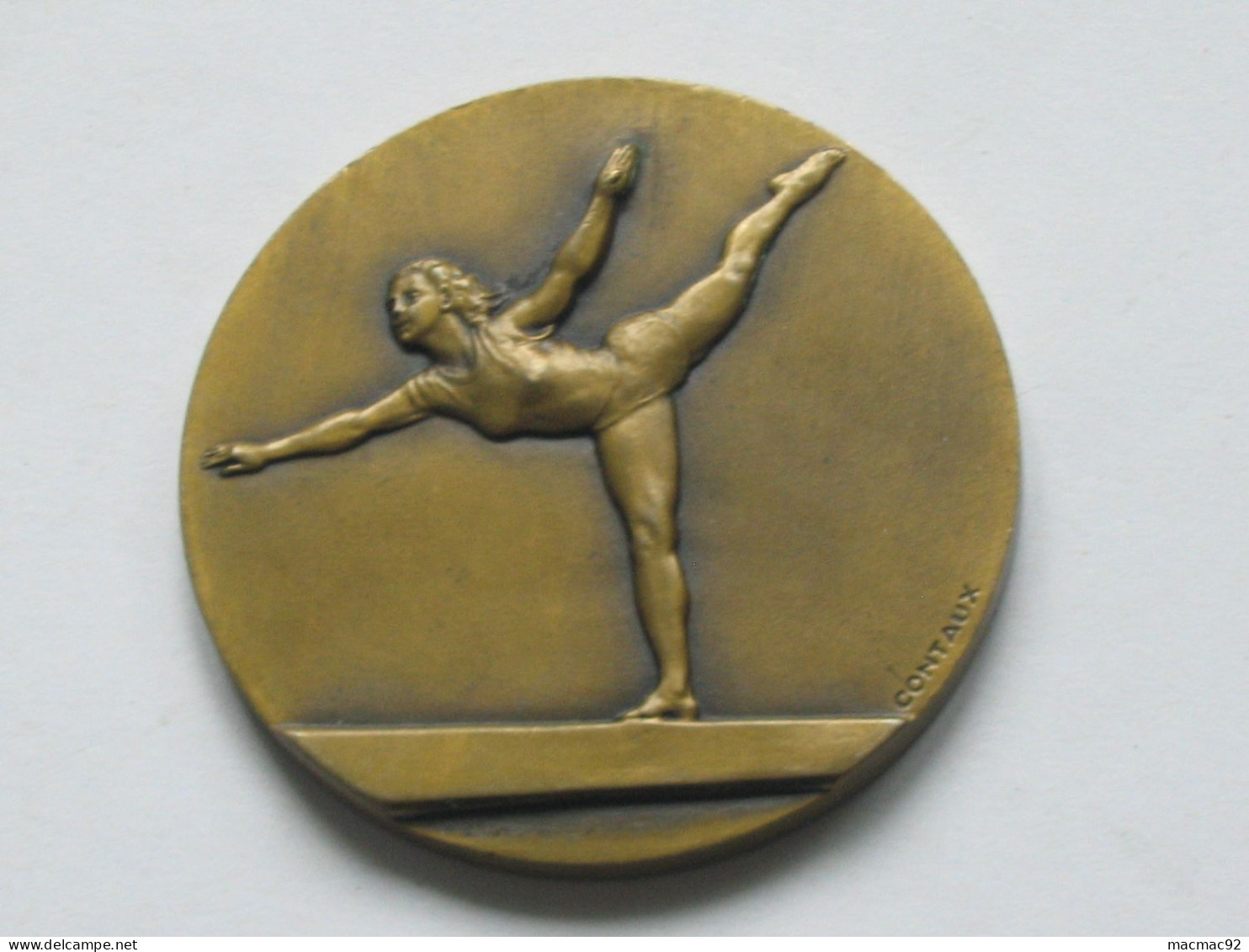 Médaille De Gymnastique - Poutre   *** EN ACHAT IMMEDIAT *** - Gymnastics