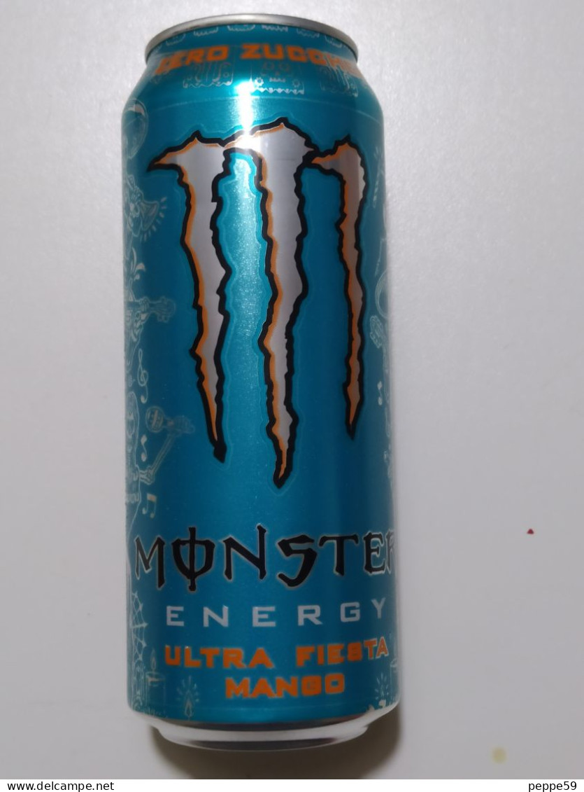 Lattina Italia - Energy Drink Monster - Ultra Fiesta Mango ( Vuota ) - Lattine