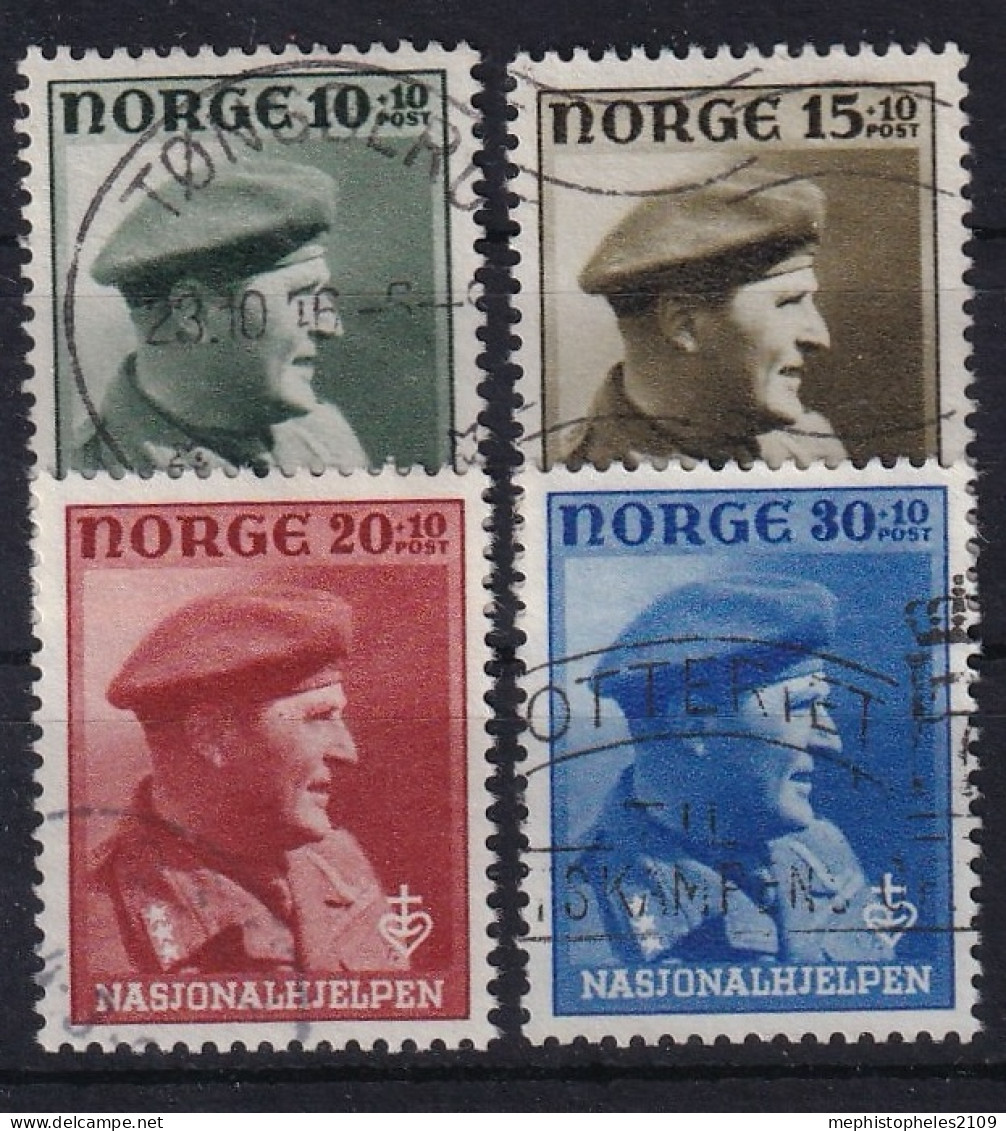 NORWAY 1946 - Canceled - Mi 310-313 - Used Stamps