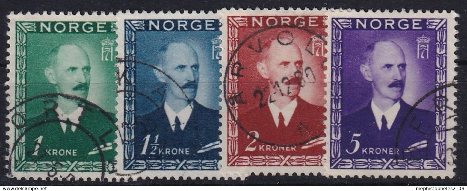 NORWAY 1946 - Canceled - Mi 315-318 - Used Stamps