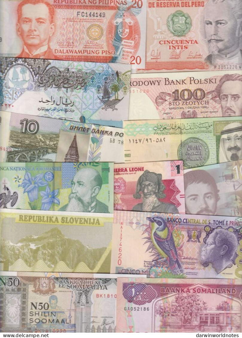 DWN - 100 world UNC different banknotes from 100 different countries