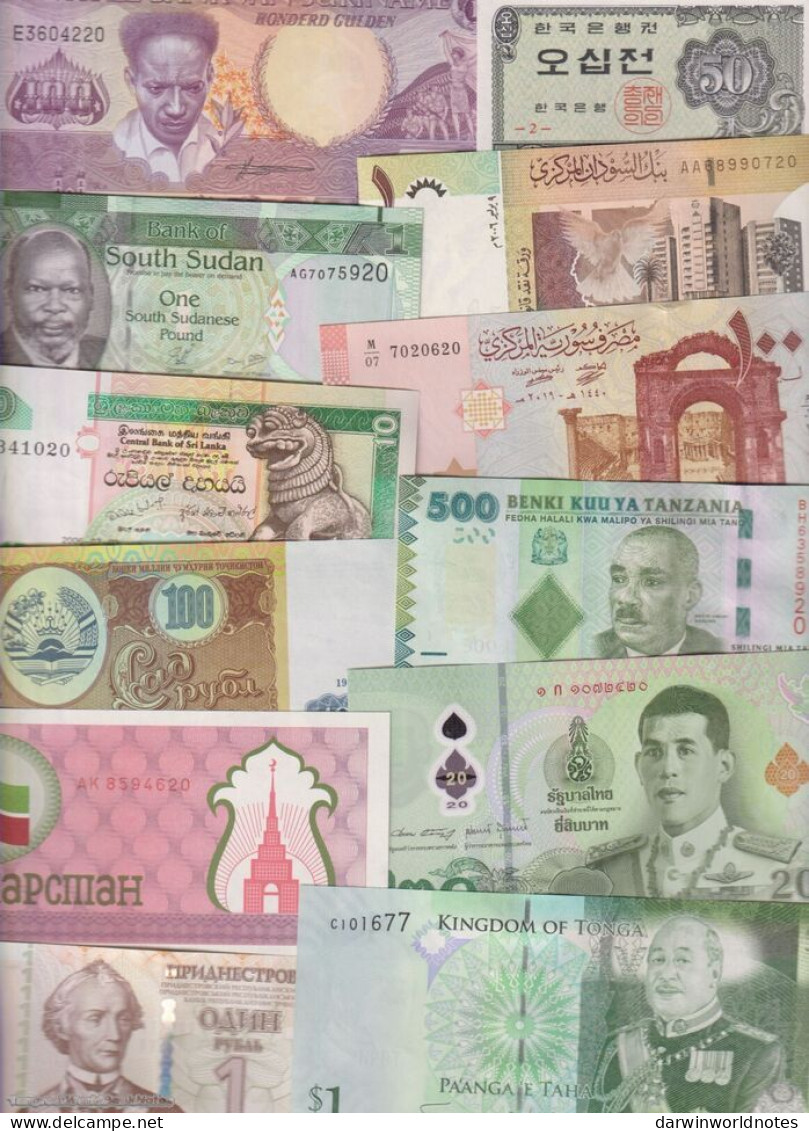 DWN - 100 world UNC different banknotes from 100 different countries