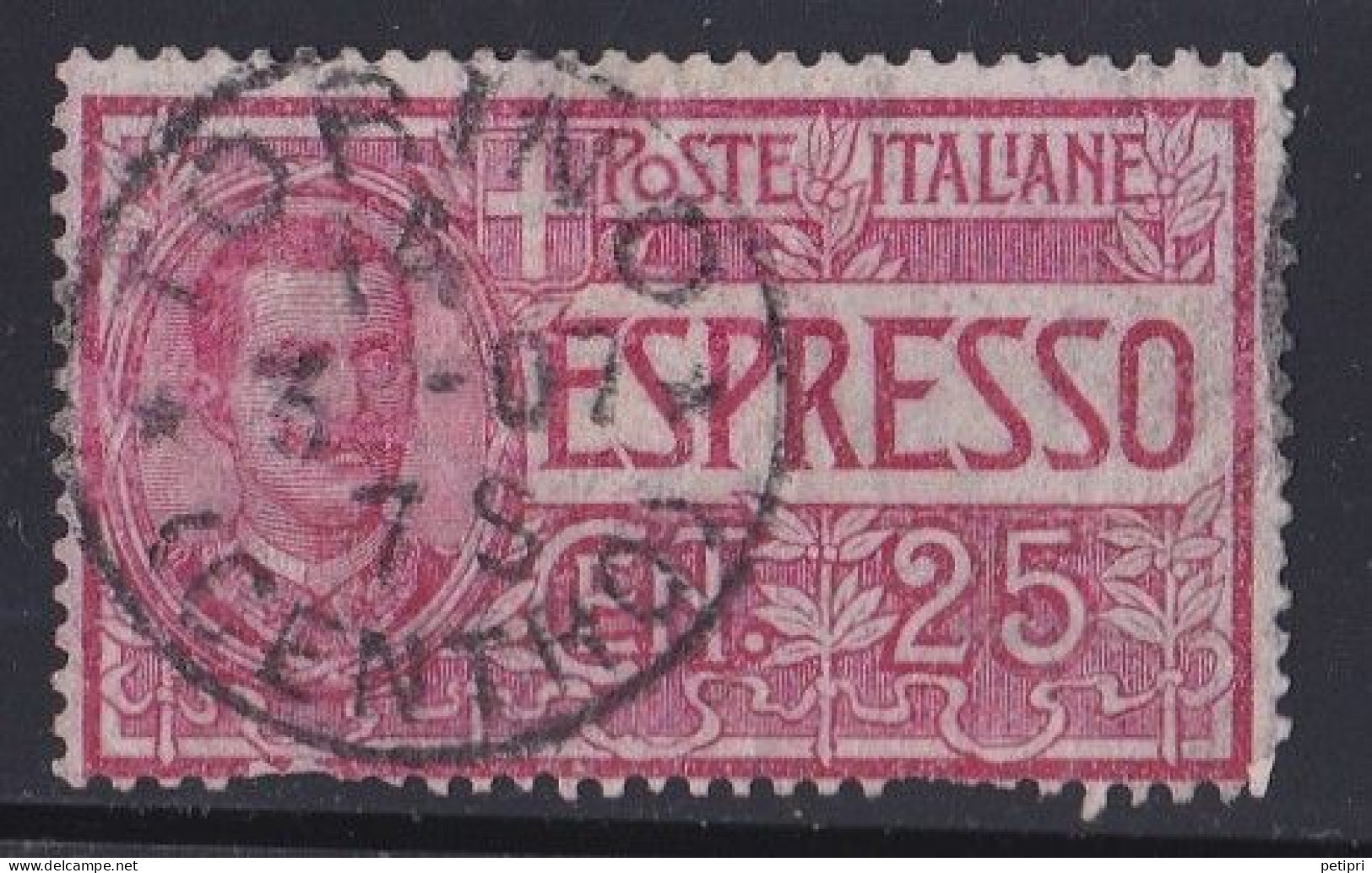 Italie - 1900 - 1944  Victor Emmanuel III  - Poste Expresse  Y&T  N ° 1  Belle Oblitération - Eilsendung (Eilpost)