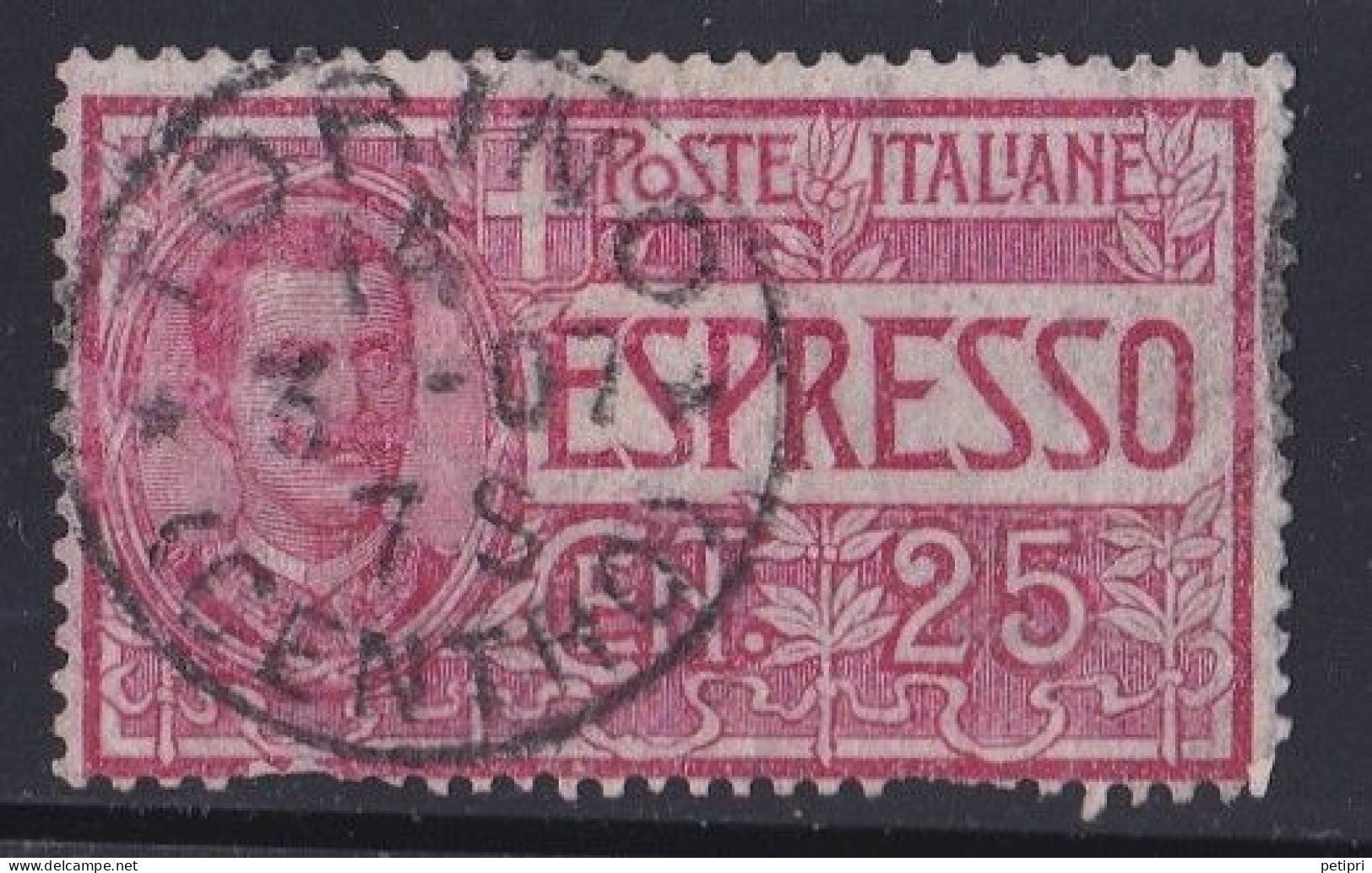 Italie - 1900 - 1944  Victor Emmanuel III  - Poste Expresse  Y&T  N ° 1  Belle Oblitération - Express Mail