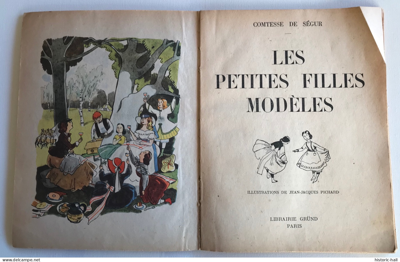 Les Petites Filles Modèles - Contesse De Ségur - 1946 - Cuentos