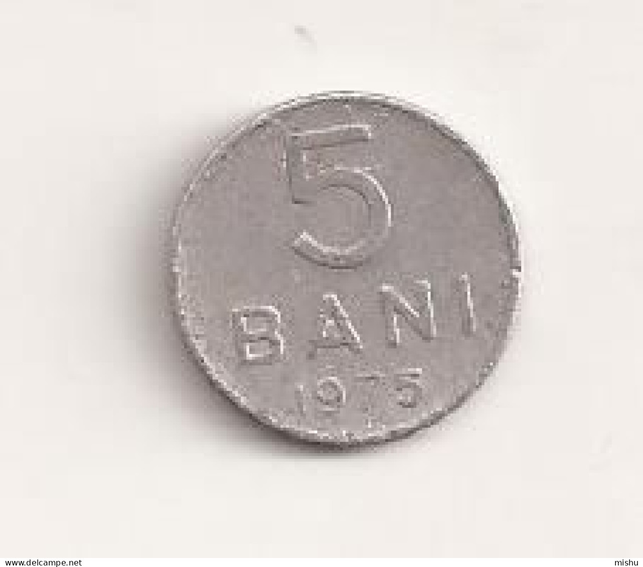 Coin - Romania - 5 Bani 1975 V10 - Roumanie