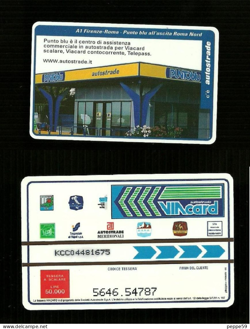 N. 223 Cat. Viacard - A1 Firenze Roma Punto Blu Da Lire 50.000 Pkappa - Other & Unclassified