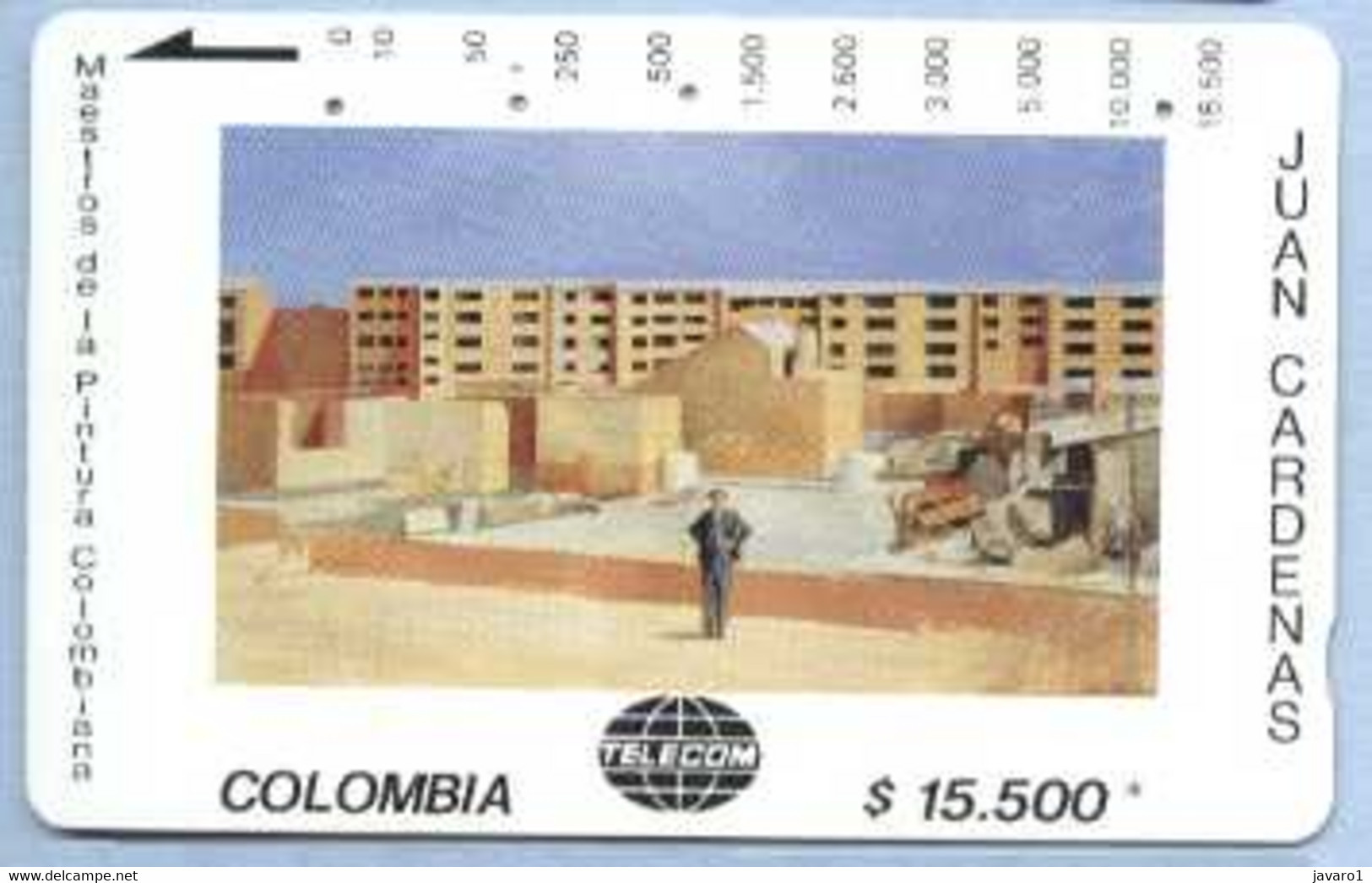 COLOMBIA : COLMT38 $15500 JUAN CARDENAS Edificios USED - Kolumbien