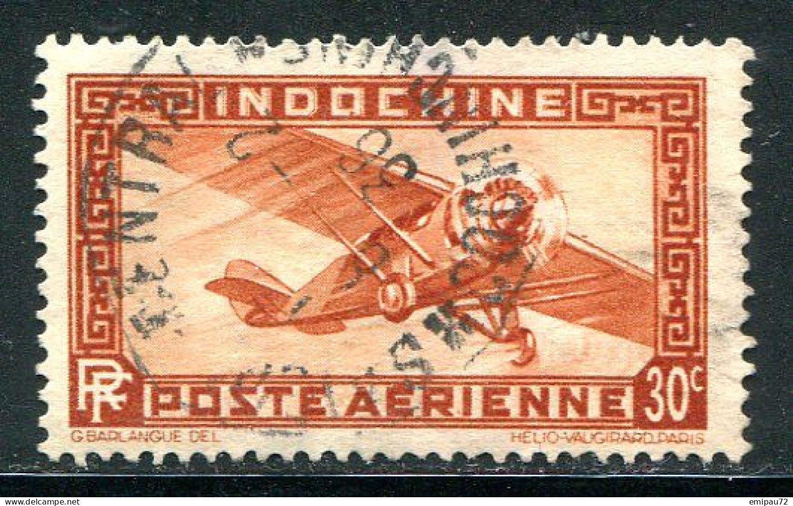 INDOCHINE- P.A Y&T N°7- Oblitéré - Airmail