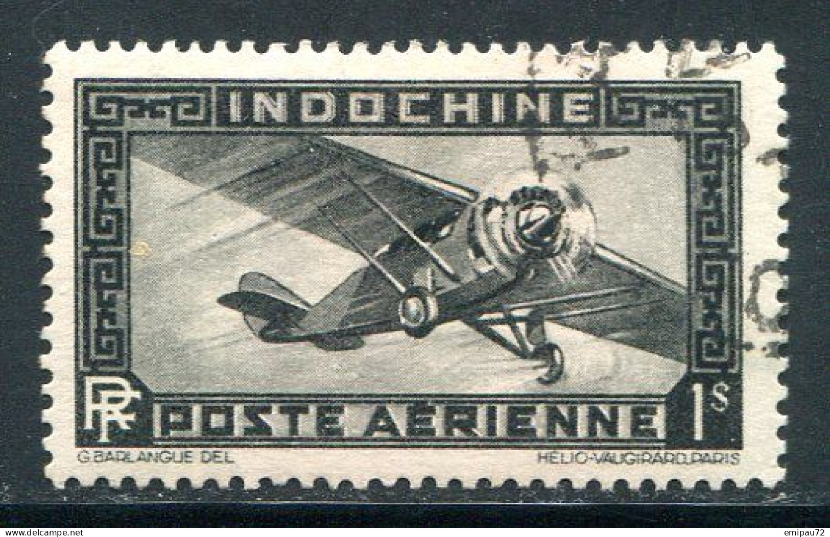 INDOCHINE- P.A Y&T N°11- Oblitéré - Airmail