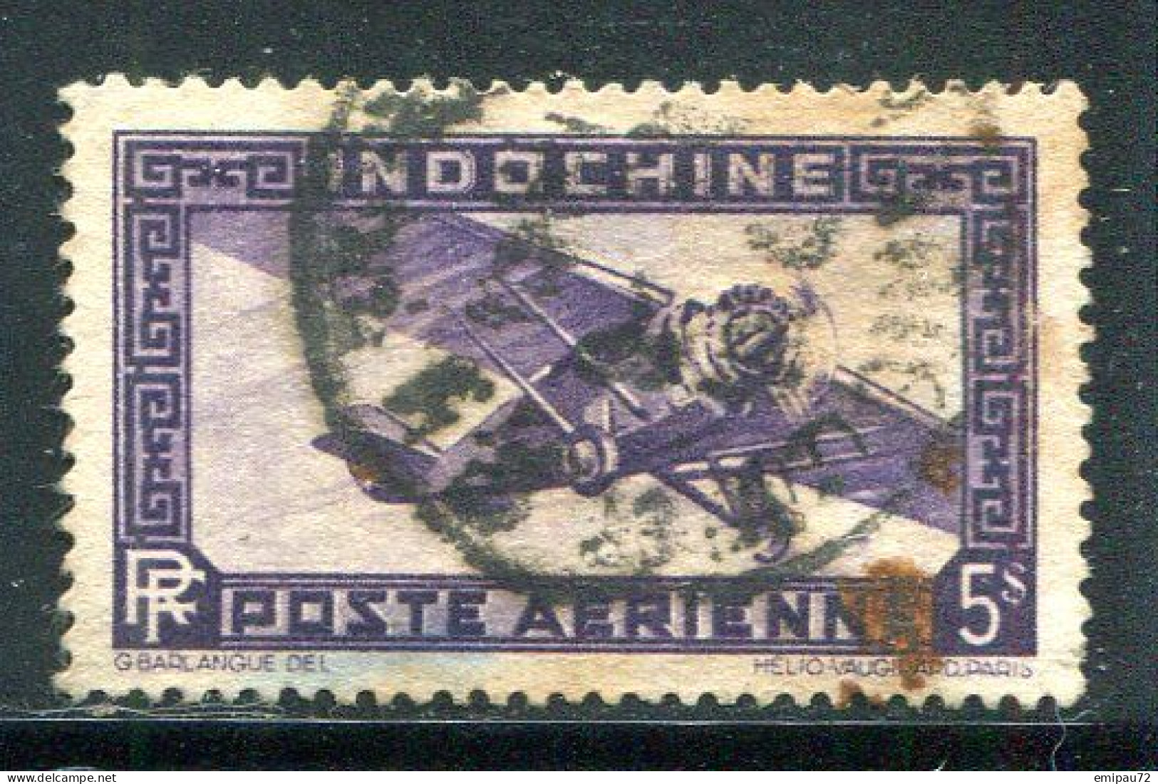 INDOCHINE- P.A Y&T N°13- Oblitéré - Airmail