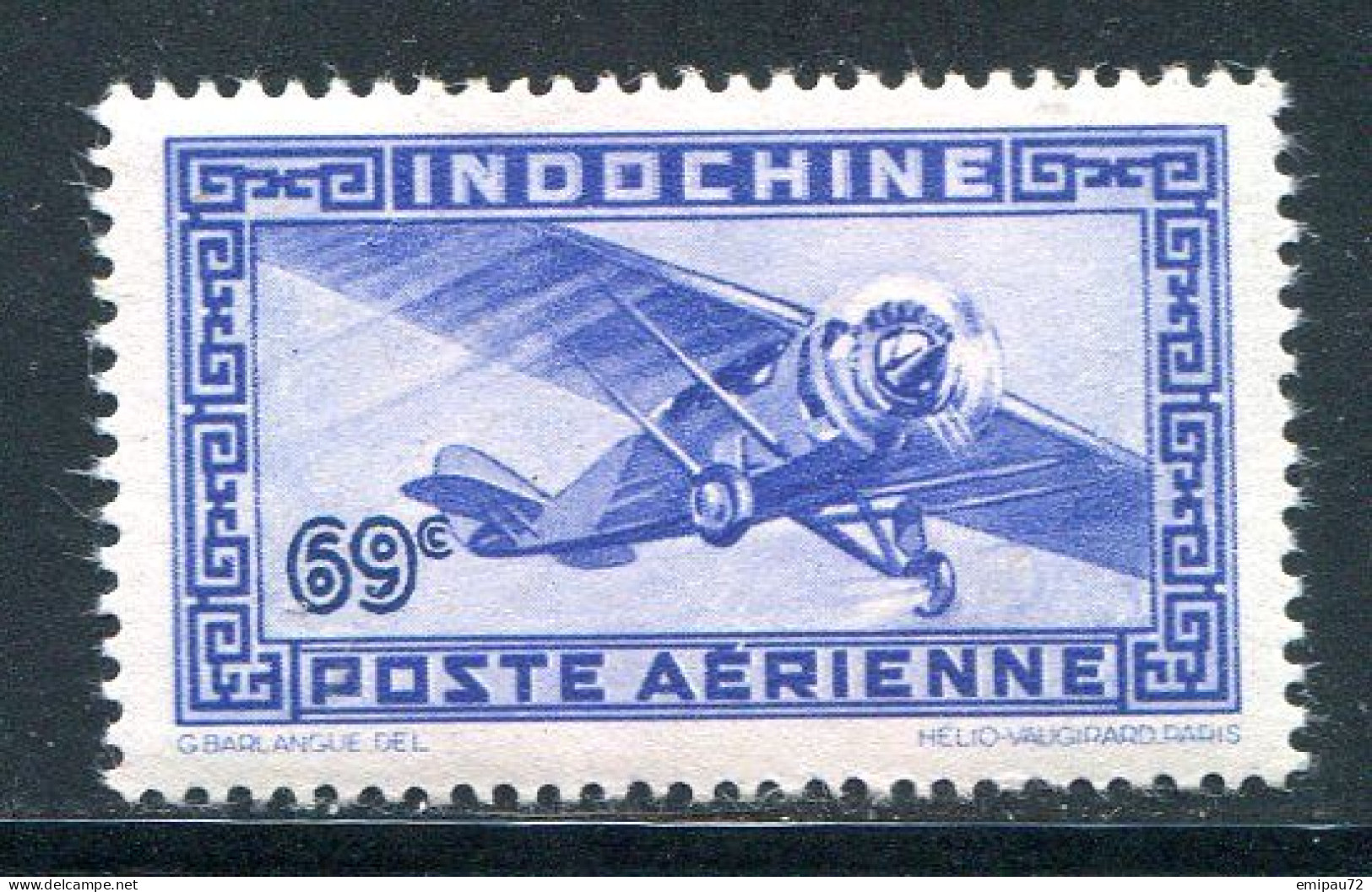 INDOCHINE- P.A Y&T N°34- Neuf Avec Charnière * - Poste Aérienne