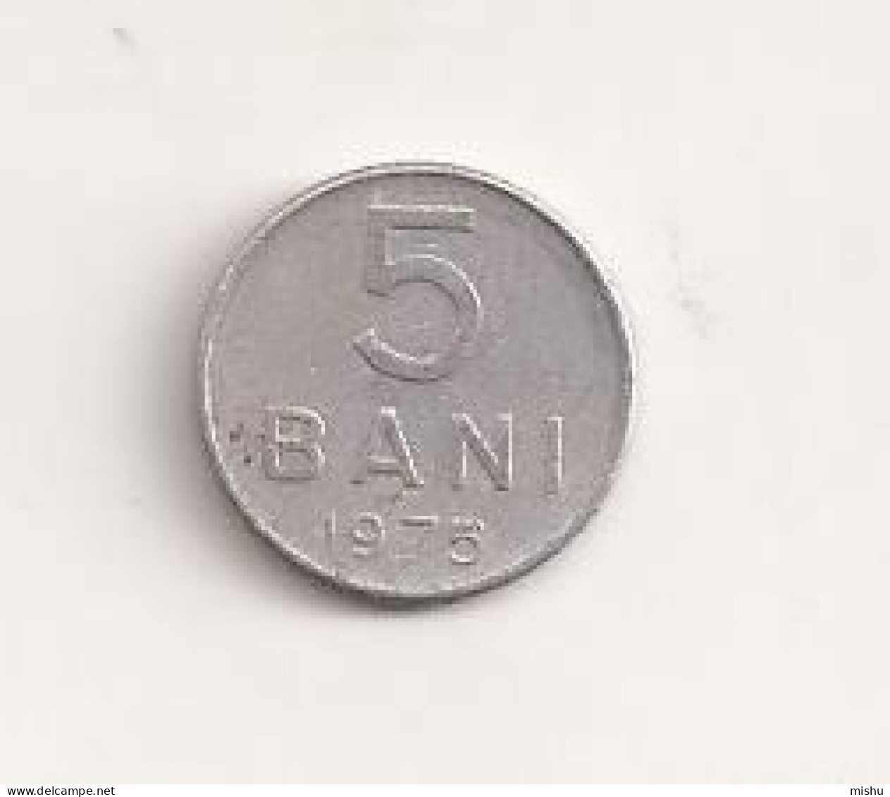 Coin - Romania - 5 Bani 1975 V16 - Roumanie