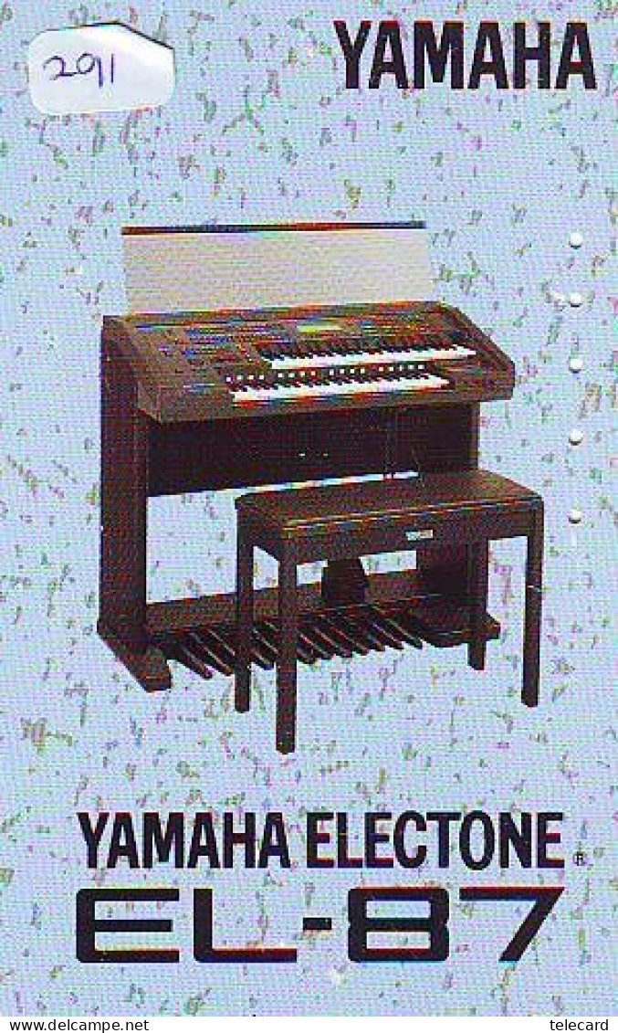 Télécarte Japon * Musique * PIANO * YAMAHA   (291) Japan Music Phonecard * KLAVIER * Musik Telefonkarte * - Música