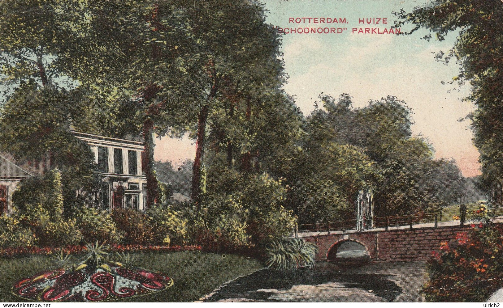 AK Rotterdam - Huize Schoonoord Parklaan - Ca. 1905 (66617) - Rotterdam