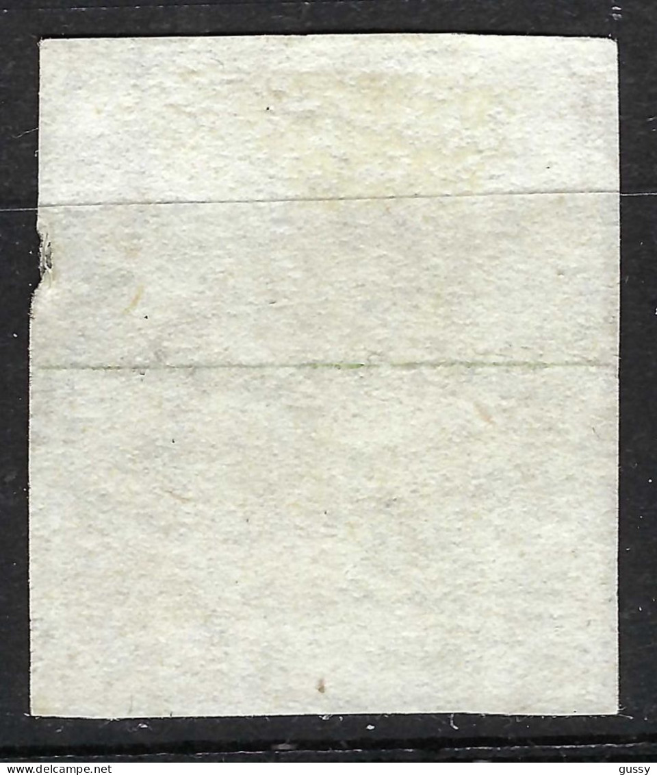 SUISSE Ca.1854-62: Le Y&T 29a, "Helvétie ND" 4 Marges, Obl. CAD "Bern", Forte Cote - Usati
