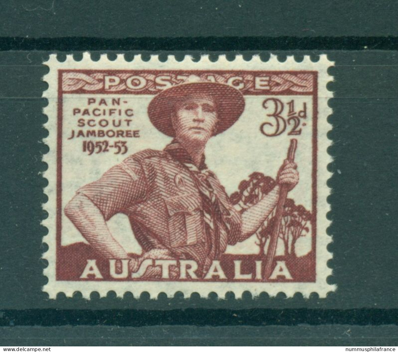 Australie 1952 - Y & T N. 189 - Jamboree Du Pacifique (Michel N. 222) - Ungebraucht