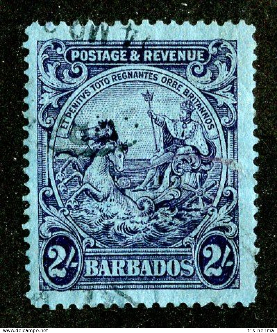 688 BCXX 1925 Scott # 177 Used (offers Welcome) - Barbados (...-1966)