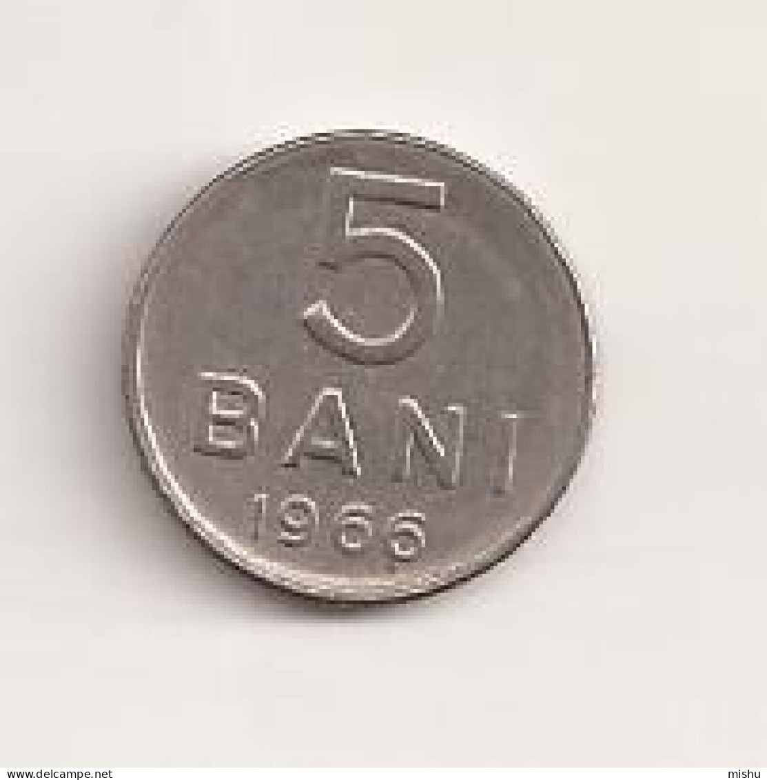 Coin - Romania - 5 Bani 1966 V7 - Roumanie