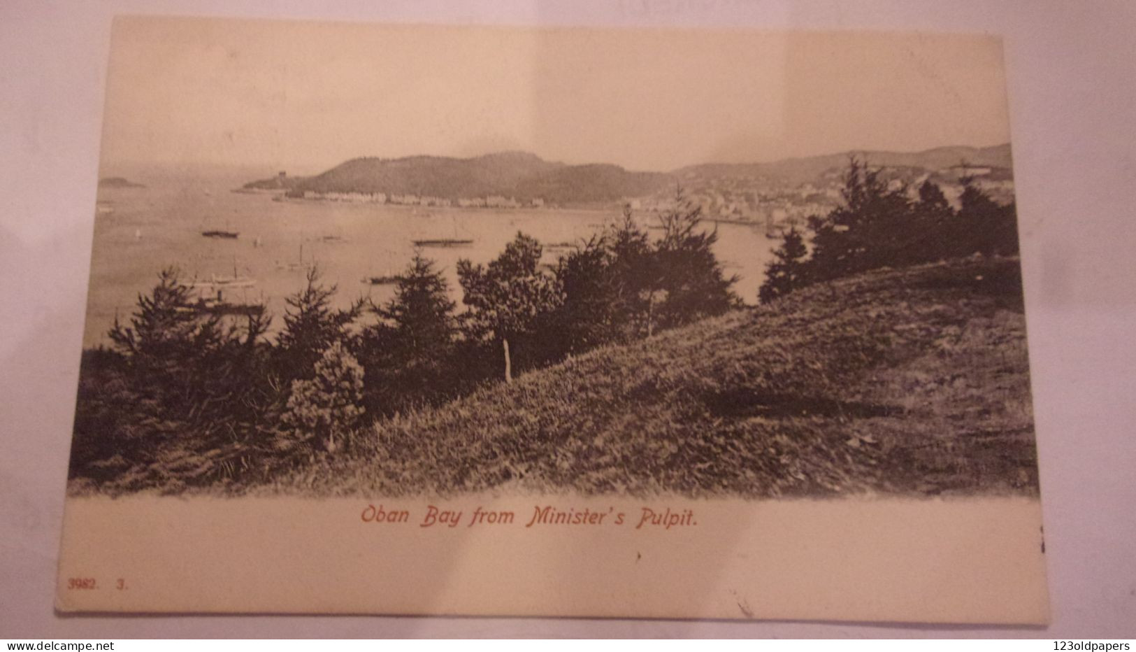 ECOSSE OBAN BAY FROM MINISTER S PULPIT - Other & Unclassified