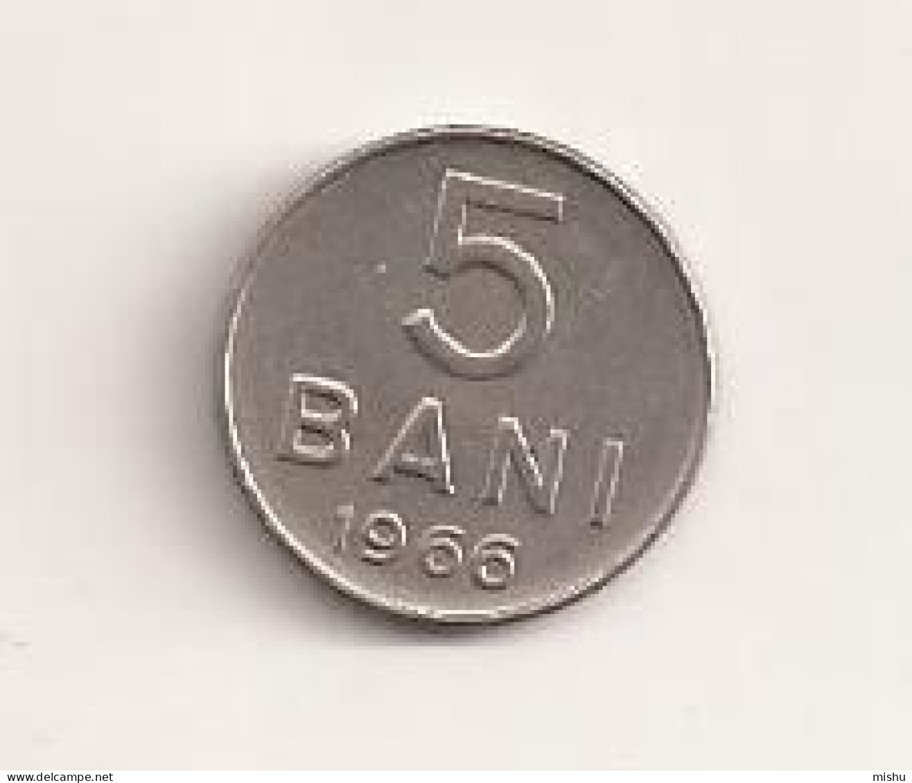 Coin - Romania - 5 Bani 1966 V8 - Roumanie