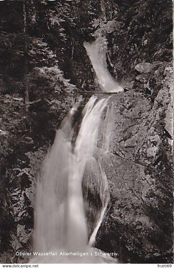 AK 189681 GERMANY - Oberer Wasserfall Allerheiligen I. Schwarzw. - Hochschwarzwald