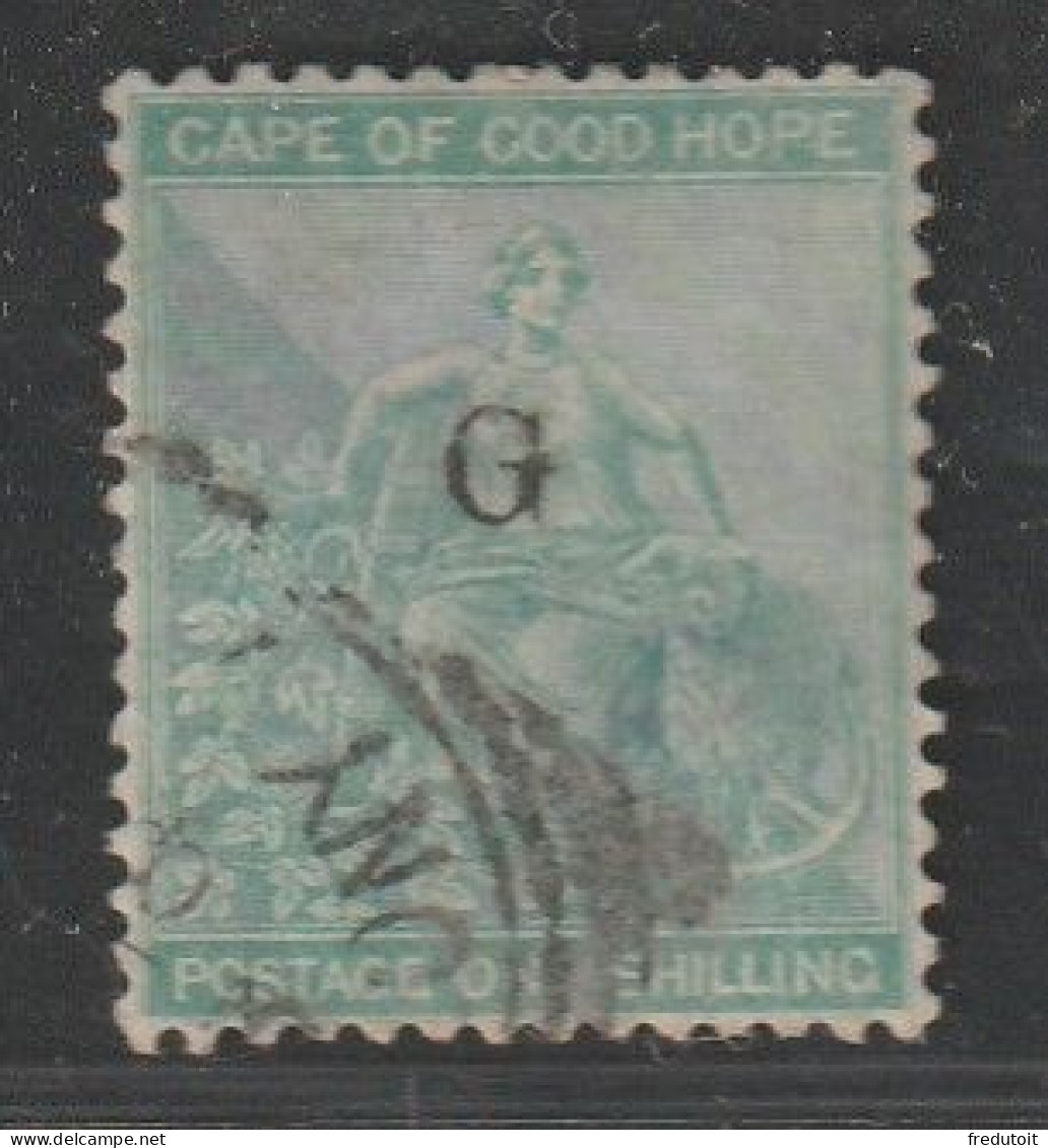 GRIQUALAND - N°9 Obl (1877) 1s Vert (type I) - Griqualandia Occidental (1874-1879)