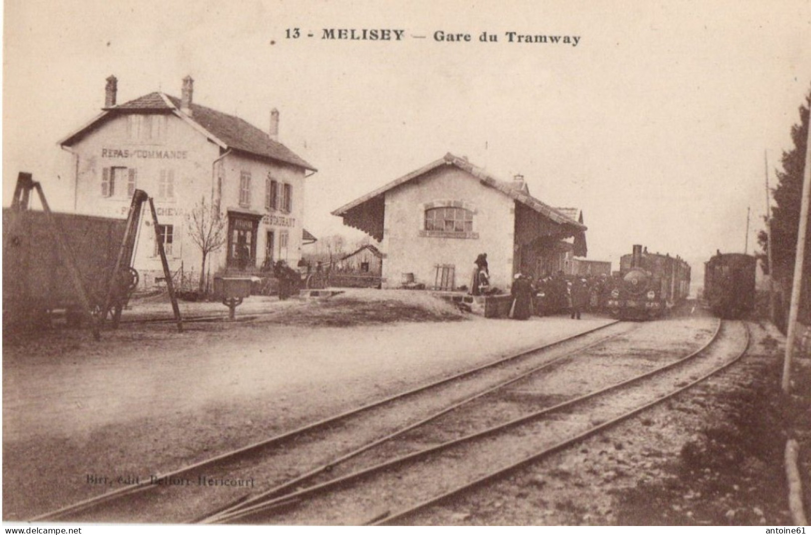 MELISEY -- La Gare Du Tramway - Mélisey