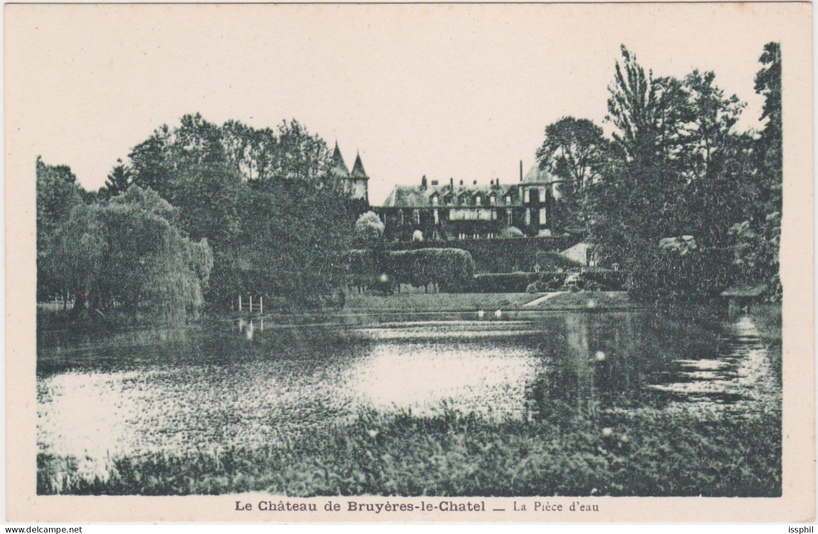 Le Château De Bruyères Le Chatel - La Pièce D'eau - Bruyeres Le Chatel
