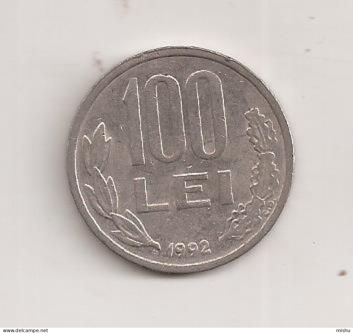 Coin - Romania - 100 Lei 1992 V1 - Roumanie