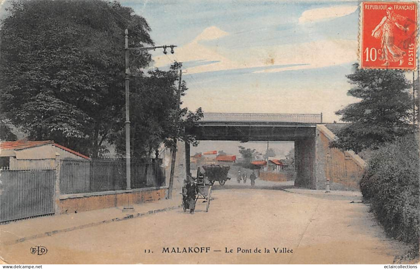 Malakoff         92       Le Pont De La Vallée    N° 11        (voir Scan) - Malakoff