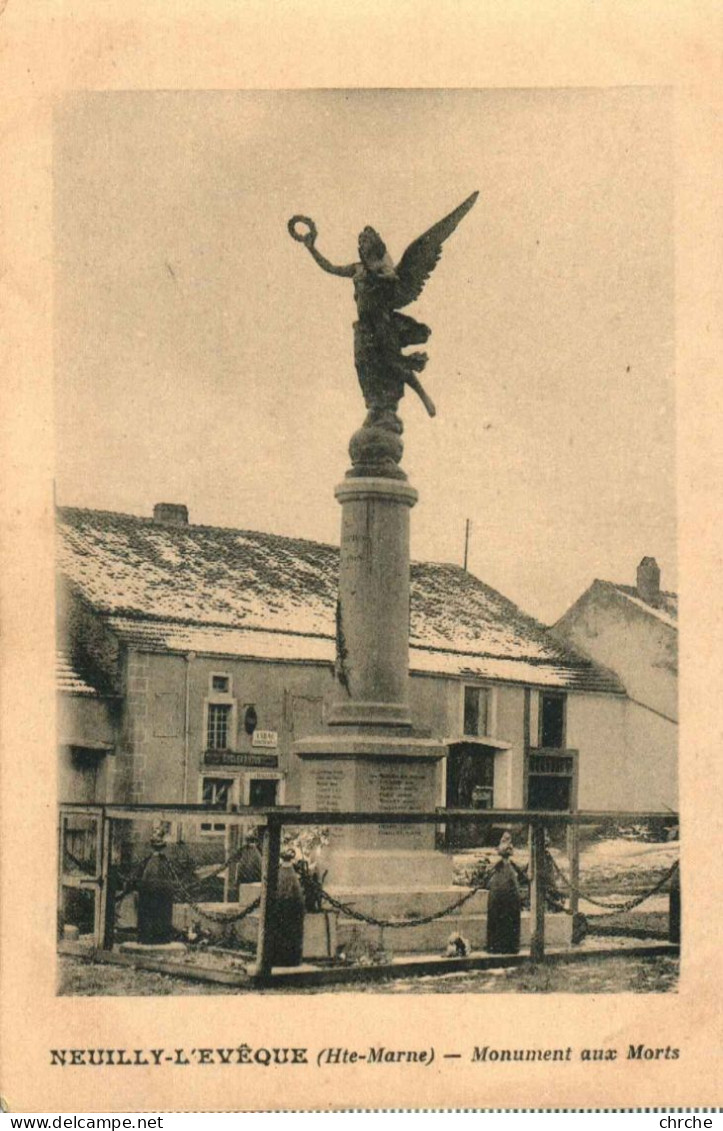 '52 – NEUILLY L''EVEQUE – Monument Aux Morts' - Neuilly L'Eveque