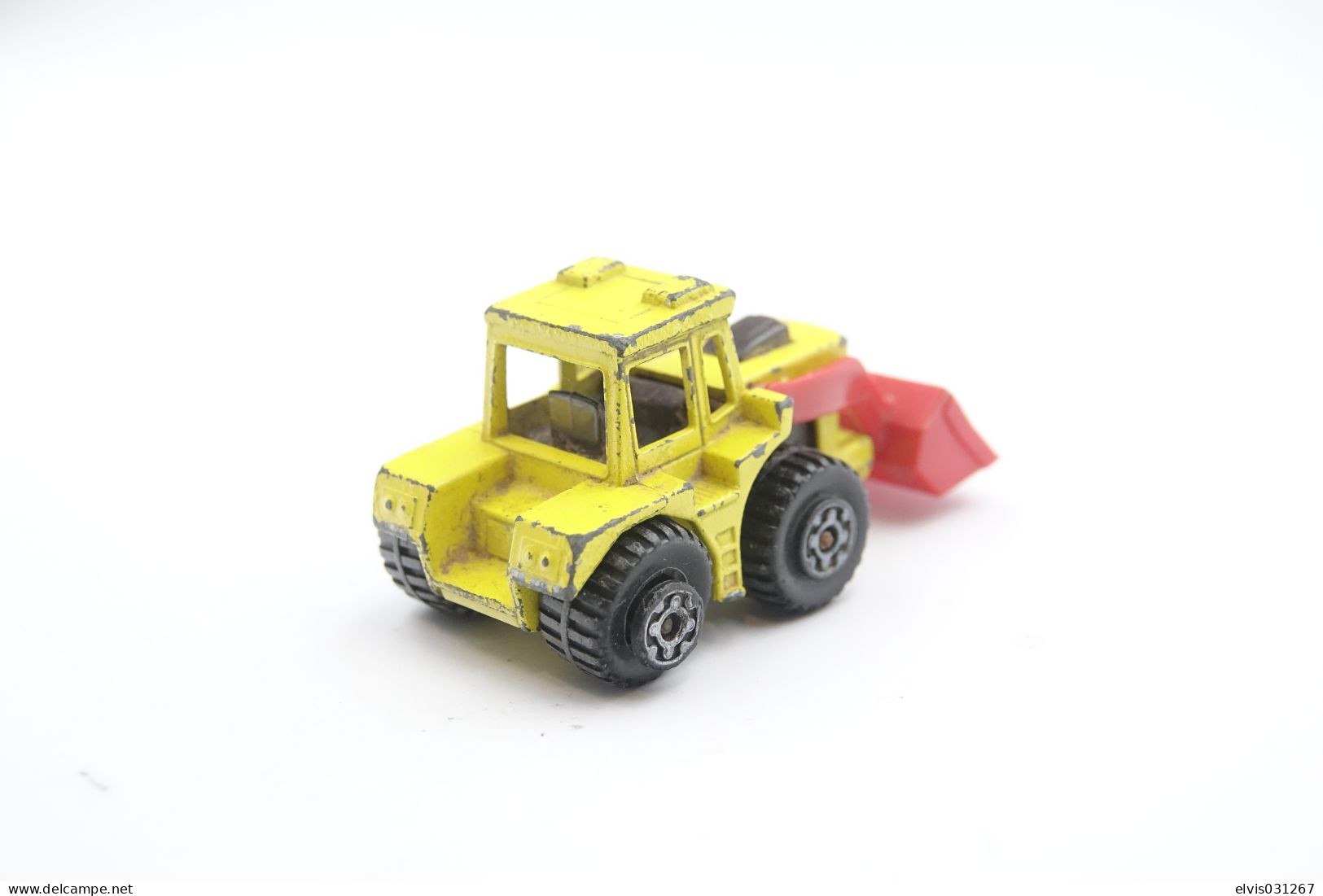 Matchbox Lesney MB29-C5 TRACTOR SHOVEL, Issued 1976, Scale : 1/64 - Matchbox (Mattel)