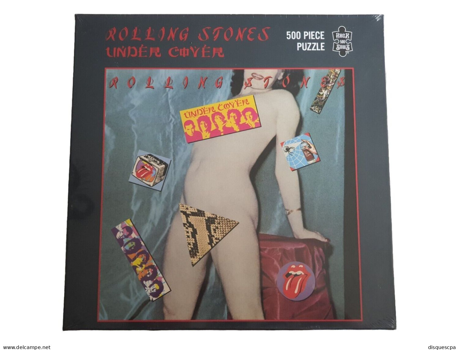 Puzzle RocK SawS [ROLLING STONES  UNDER COVER] 500 Pièces - Puzzle Games