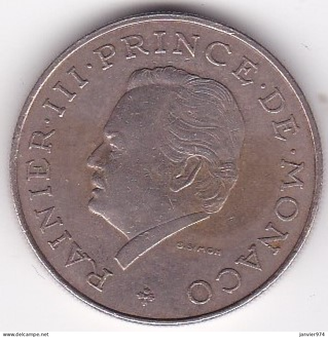 Monaco 10 Francs 1979 Rainier III , En Cupro Nickel Alu - 1960-2001 Nouveaux Francs