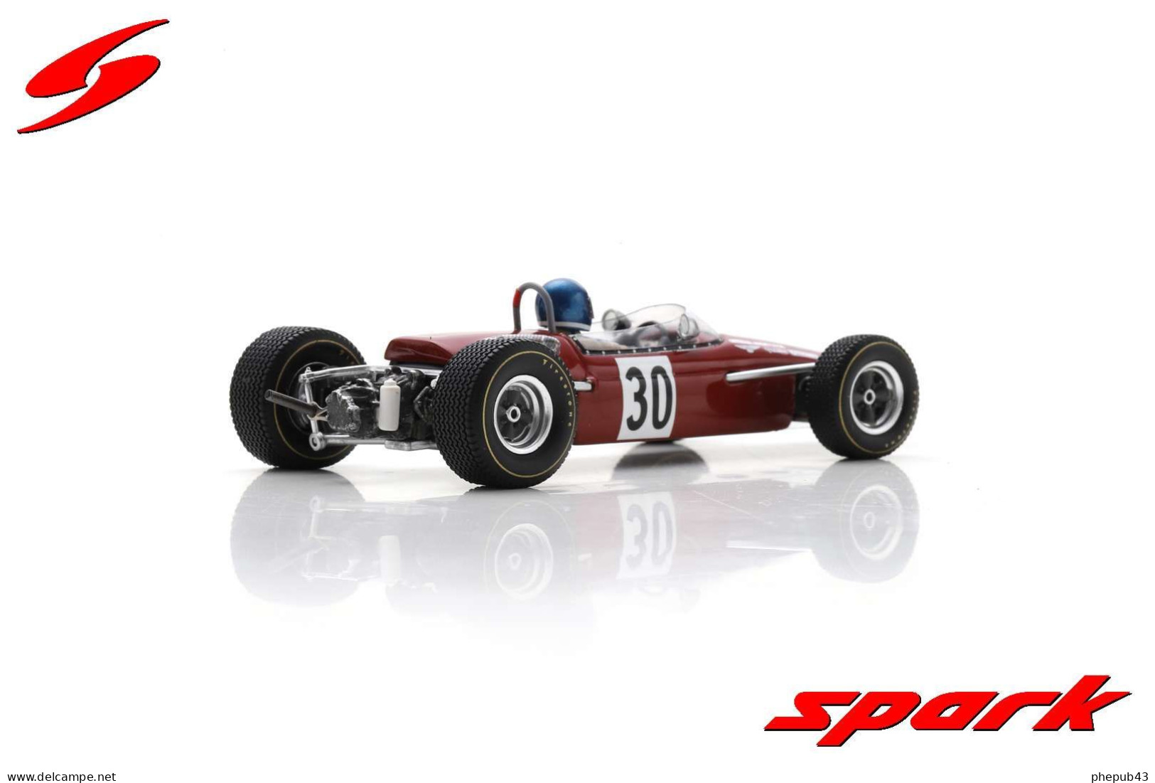 Brabham BT23C - GP F2 Reims F2 1969 #30 - Jacky Ickx - Spark - Spark