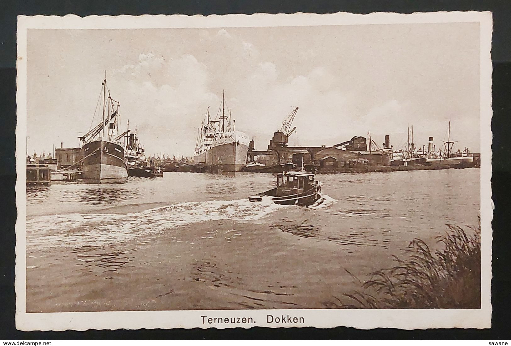 TERNEUZEN , DOKKEN , T46D - Terneuzen