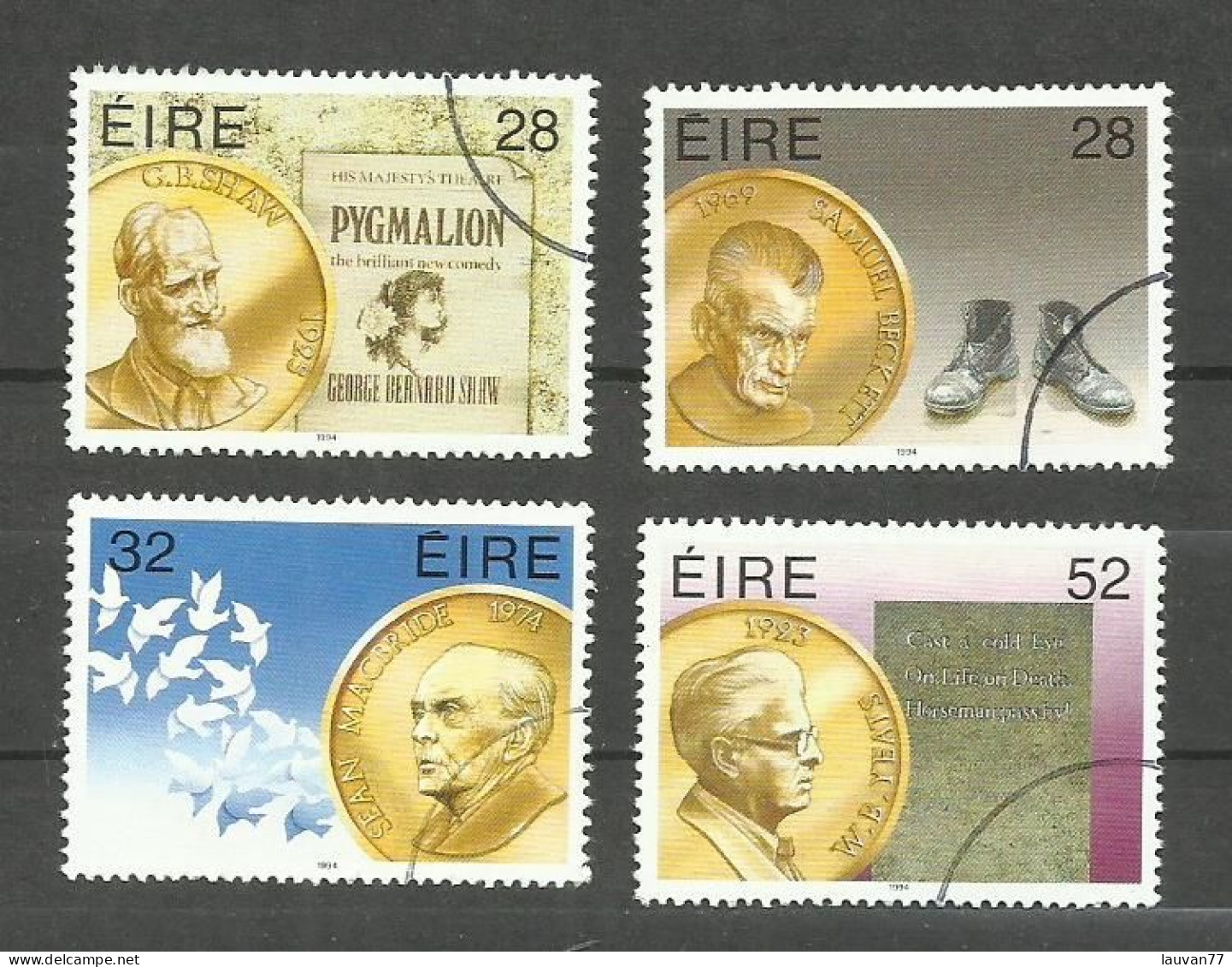 Irlande N°877 à 880 Cote 4.75€ - Used Stamps