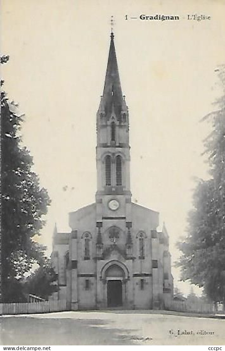 CPA Gradignan L'Eglise - Gradignan