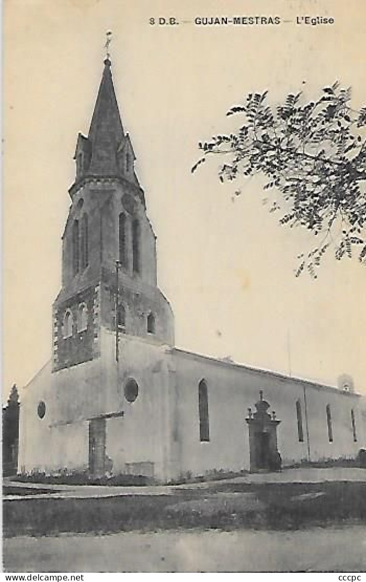 CPA Gujan-Mestras L'Eglise - Gujan-Mestras