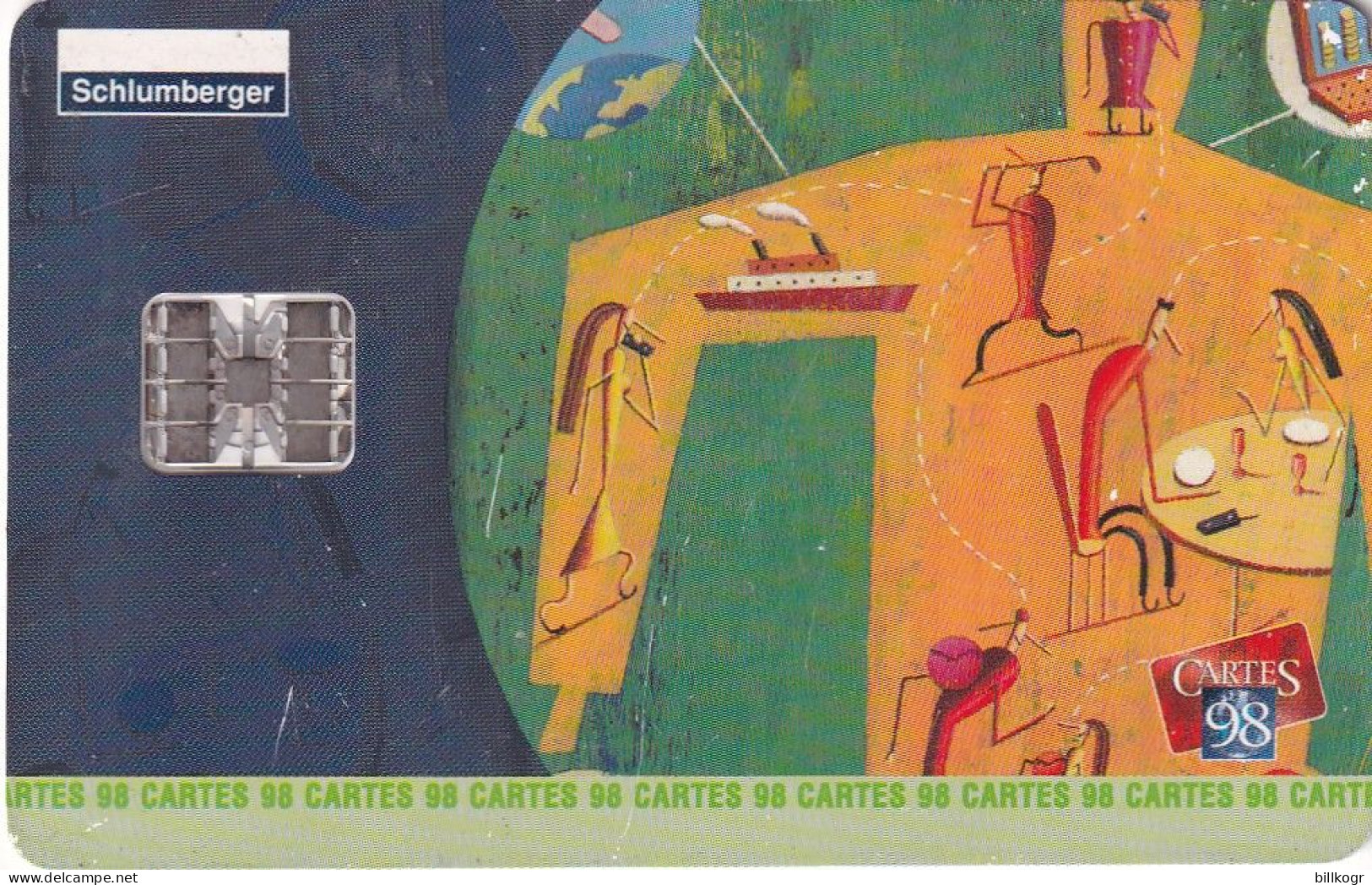 FRANCE - Cartes 1998, Schlumberger Demo Card - Autres & Non Classés