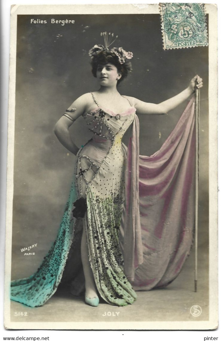 Femme Célèbre - JOLY - Folies Bergère - Femmes Célèbres