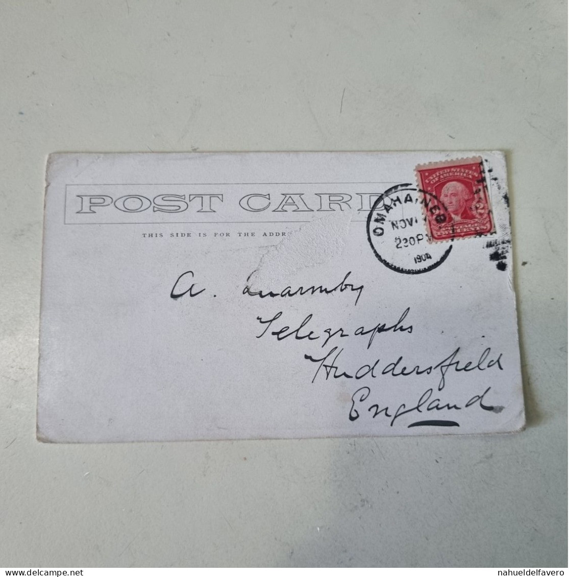 Circulated Postcard 1904 - U.S.A. - NORTH THIRTY-NINE STREET, OMAHA, NEBRASKA - Omaha