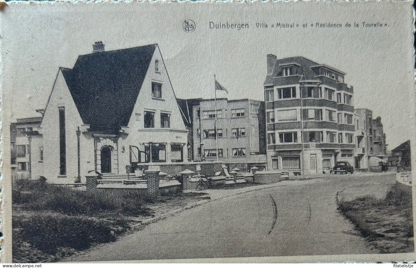 Duinbergen. Villa Mistral En Residentiële La Tourelle - Knokke