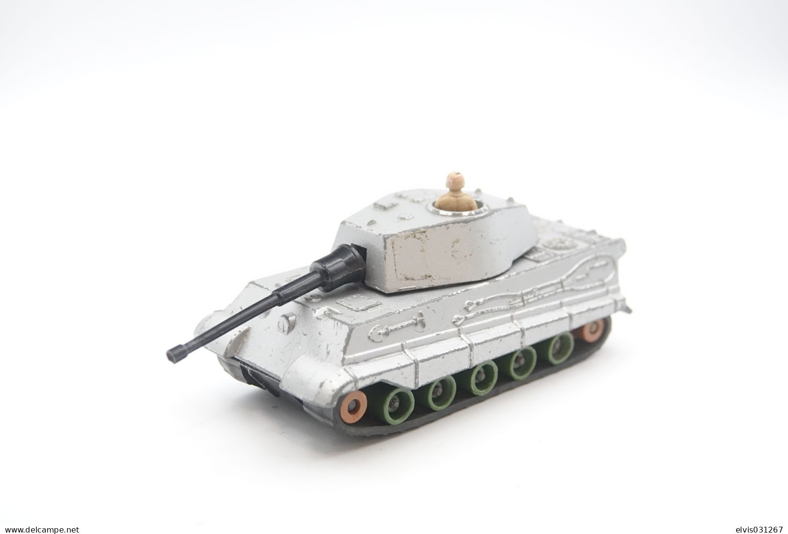 Matchbox Lesney K-104 KING TIGER TANK, Battle Kings, Issued 1976, Scale : 1/43 - Matchbox