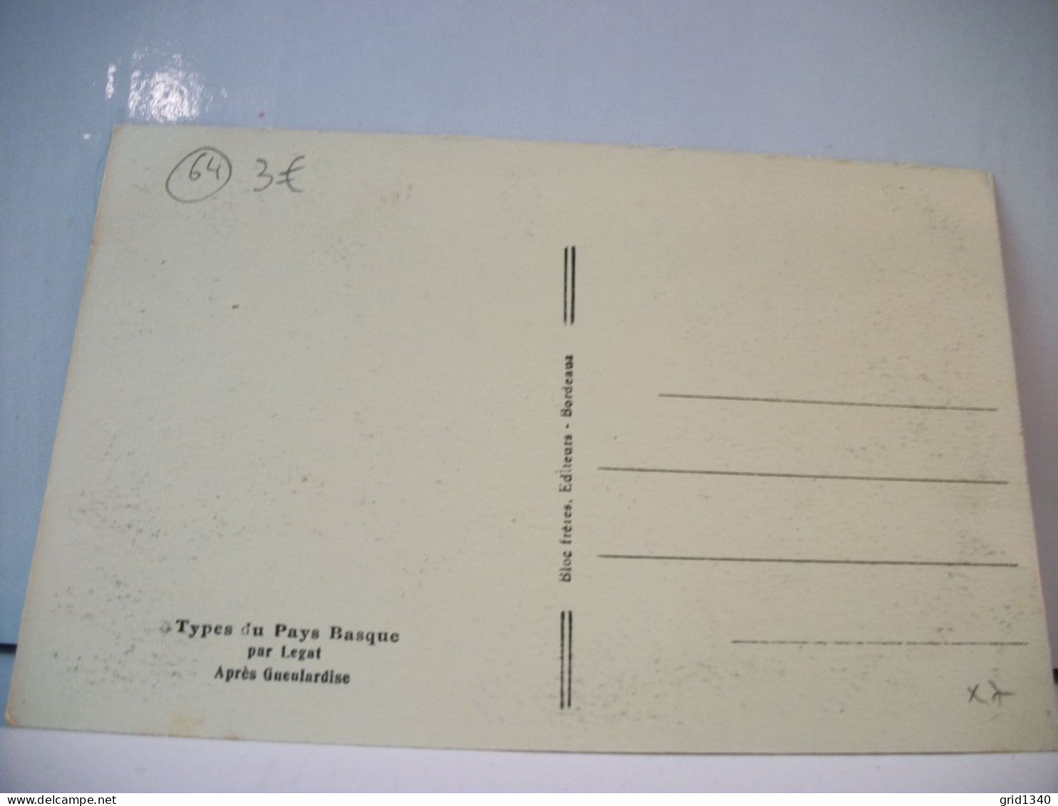 64 5E 91 LOT DE 12 CPA DIFFERENTES SUR TYPES DE BASQUES PAR ILLUSTRATEURS DANS LES PYRENEES ATLANTIQUES