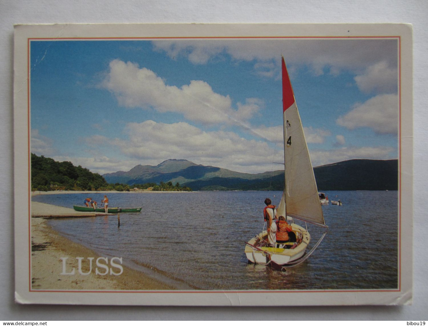 LUSS LOCH LOMOND AND BEN LOMOND NEAR LUSS DUMBARTON - Dunbartonshire