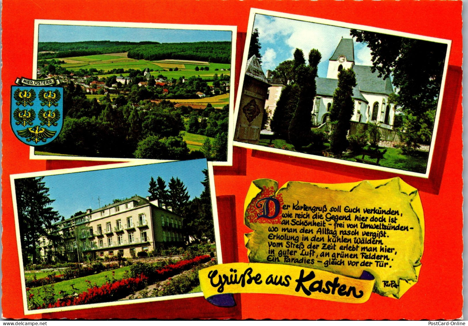 48133 - Niederösterreich - Kasten , Mehrbildkarte - Gelaufen 1977 - St. Pölten