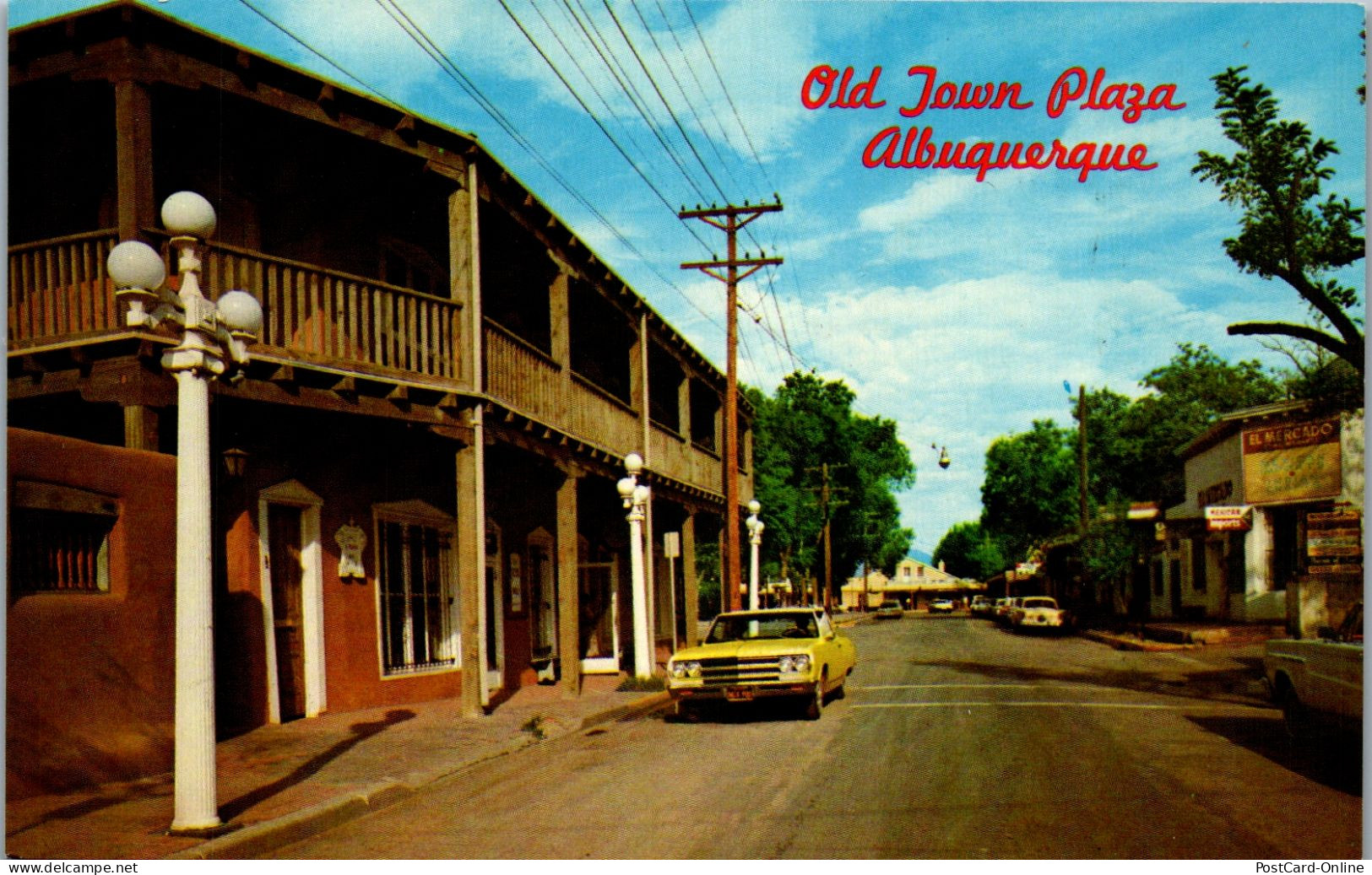 48148 - USA - Albuquerque , Old Town Plaza , New Mexico - Nicht Gelaufen  - Albuquerque