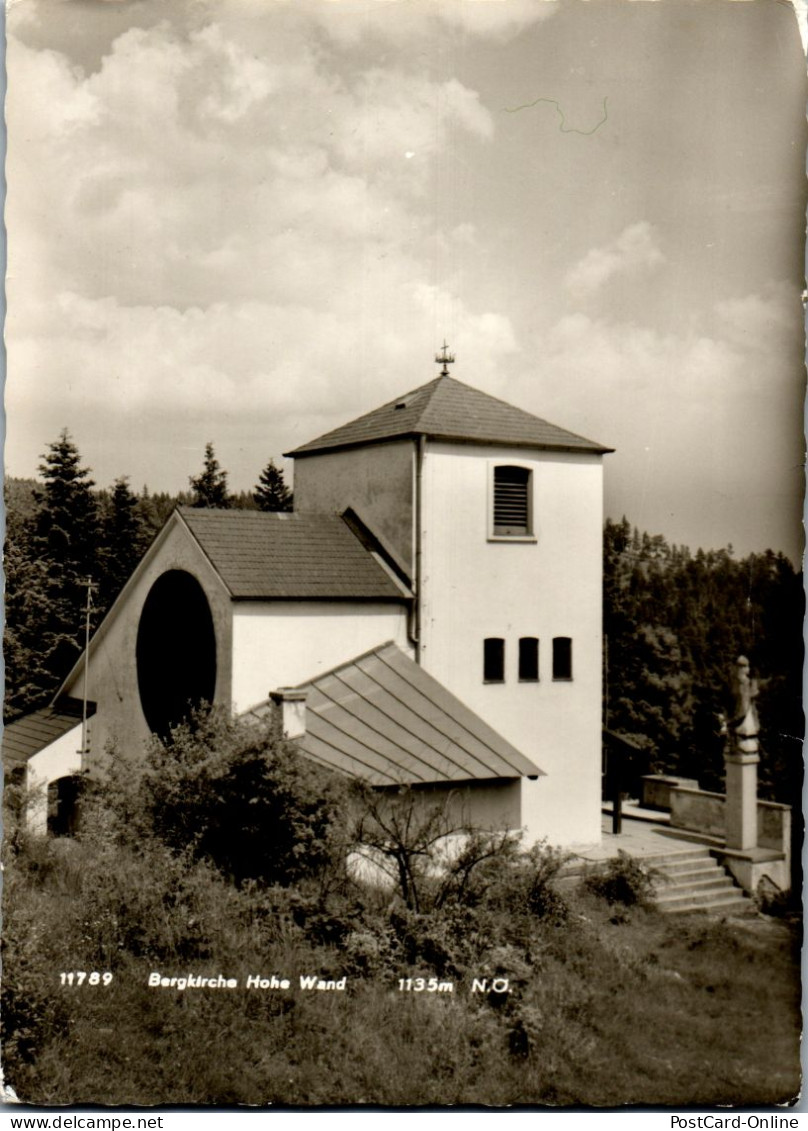 48137 - Niederösterreich - Hohe Wand , Bergkirche - Gelaufen 1968 - Neunkirchen